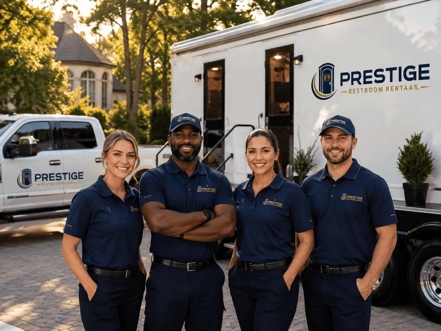 Trusted Luxury Portable Restrooms company in North Hampton, OH